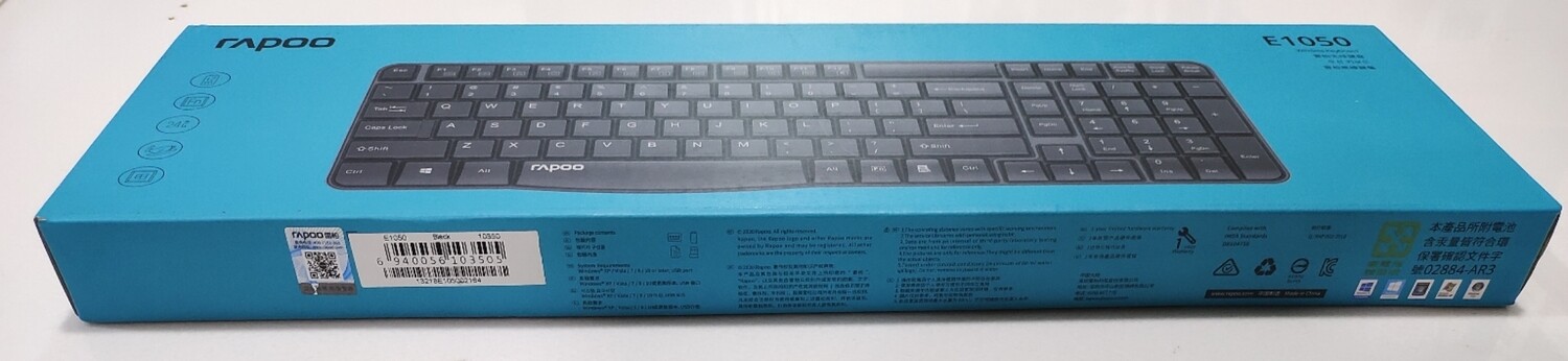 Rapoo E1050 Wireless Keyboard Rapoo E1050 Wireless Keyboard