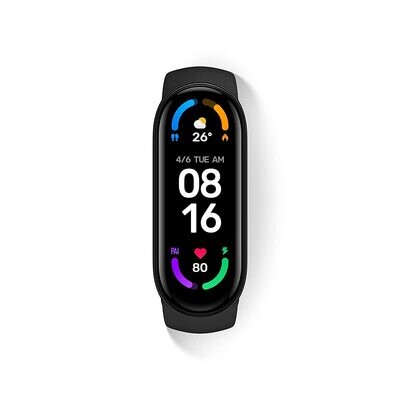 Xiaomi Mi Smart Band 6 Activity Tracker, Black Xiaomi Mi Smart Band 6 Activity Tracker, Black