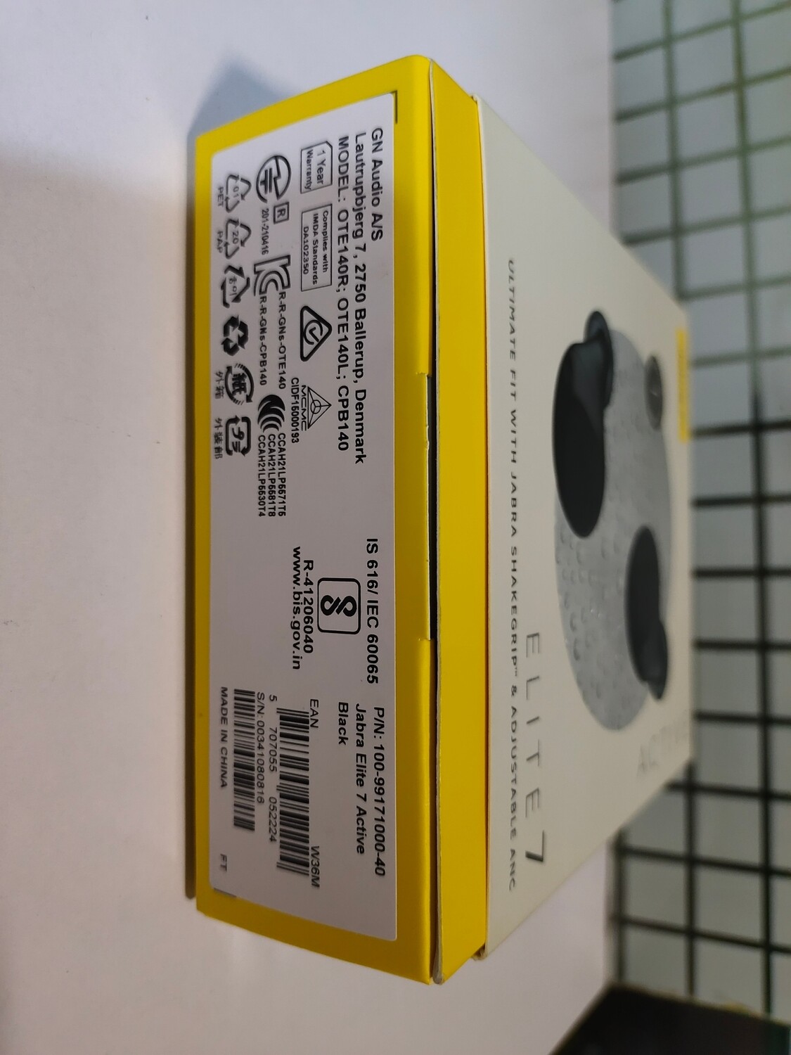 Jabra Elite 7 Active Earbuds, Black