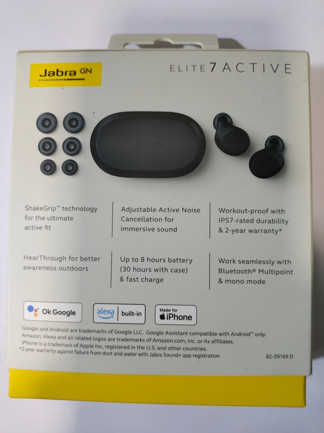 Jabra Elite 7 Active Earbuds, Black