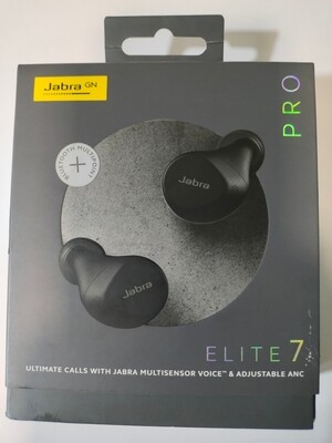 Jabra Elite 7 Pro Earbuds, Black