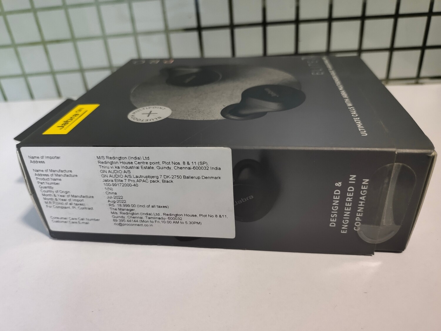 Jabra Elite 7 Pro Earbuds, Black