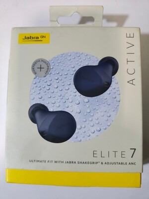 Jabra Elite 7 Active Earbuds, Navy Blue