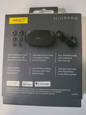 Jabra Elite 7 Pro Earbuds, Black - Rs.14290