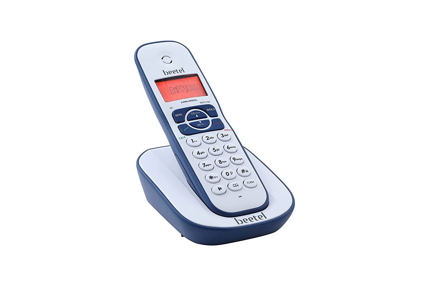 Beetel X73 Cordless Landline Phone White