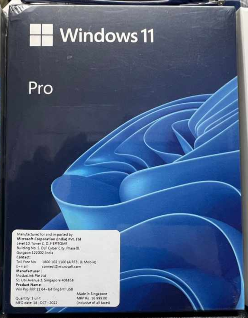 Microsoft Windows 11 Pro Microsoft Windows 11 Pro