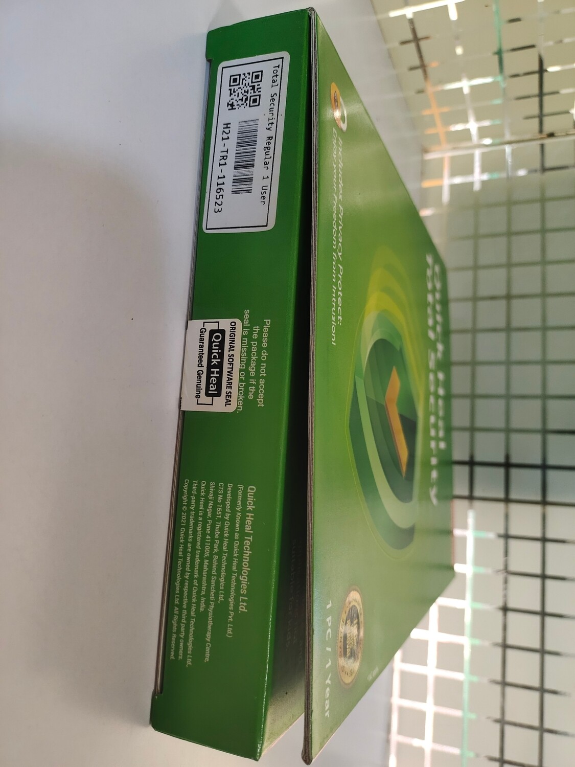 (New) 1 User, 1 Year, Quick Heal Total Security