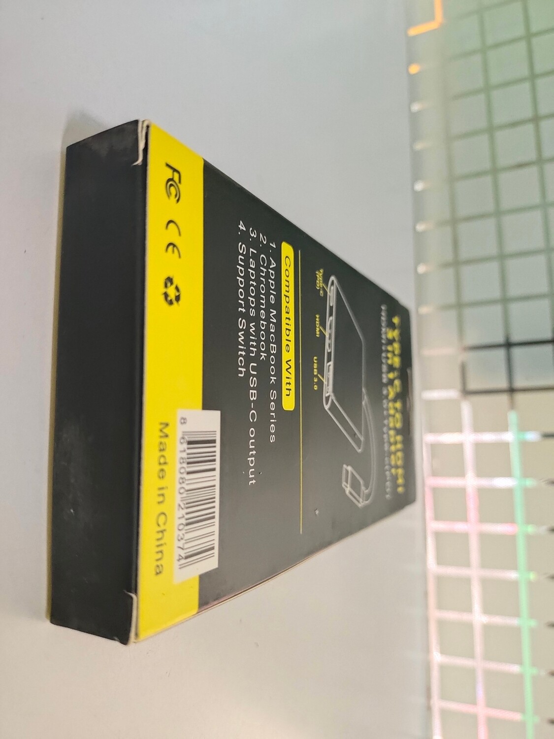 3-in-1 Type C Adapter to Type-c, HDMI, USB