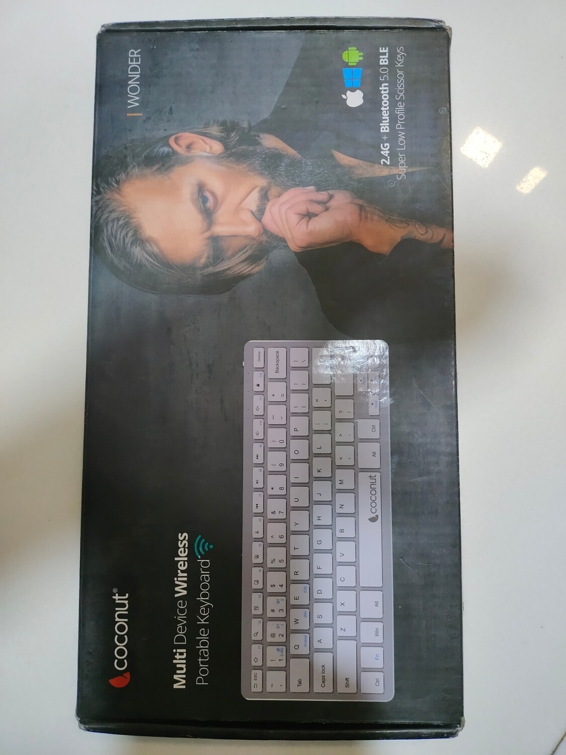 Coconut WK23 Wonder Multi Device Wireless Keyboard