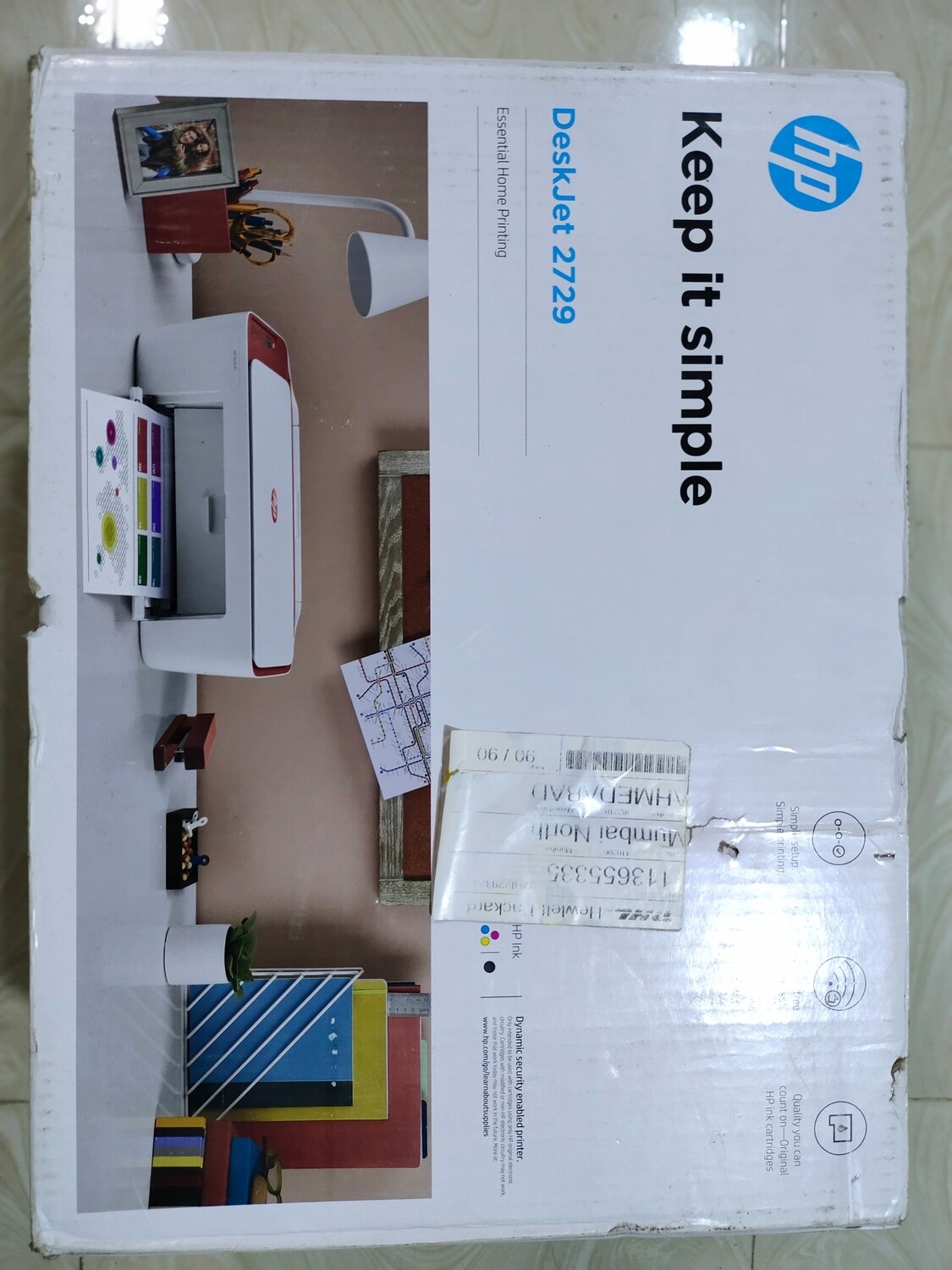 HP Deskjet 2729 WiFi Colour Printer