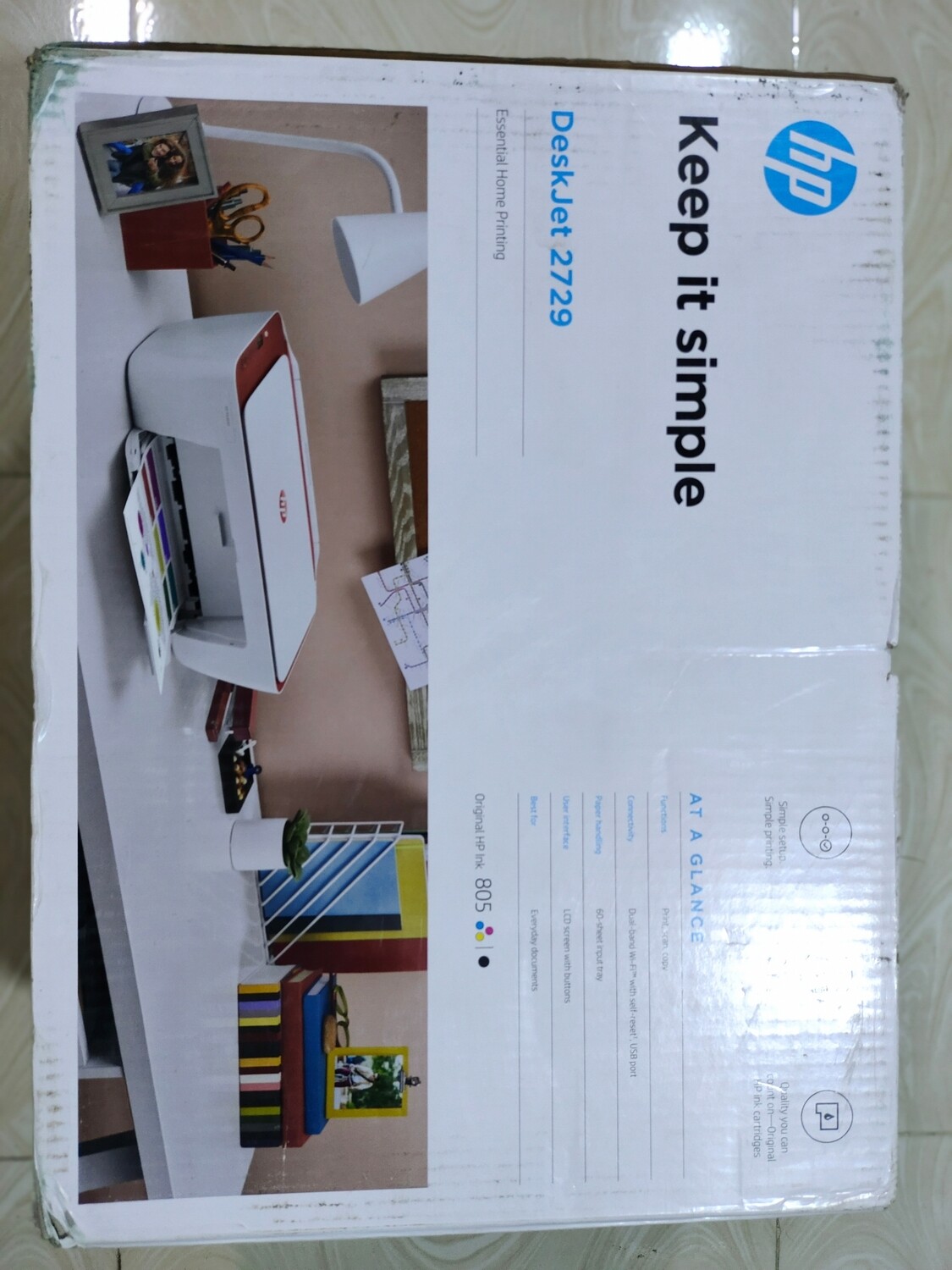 HP Deskjet 2729 WiFi Colour Printer