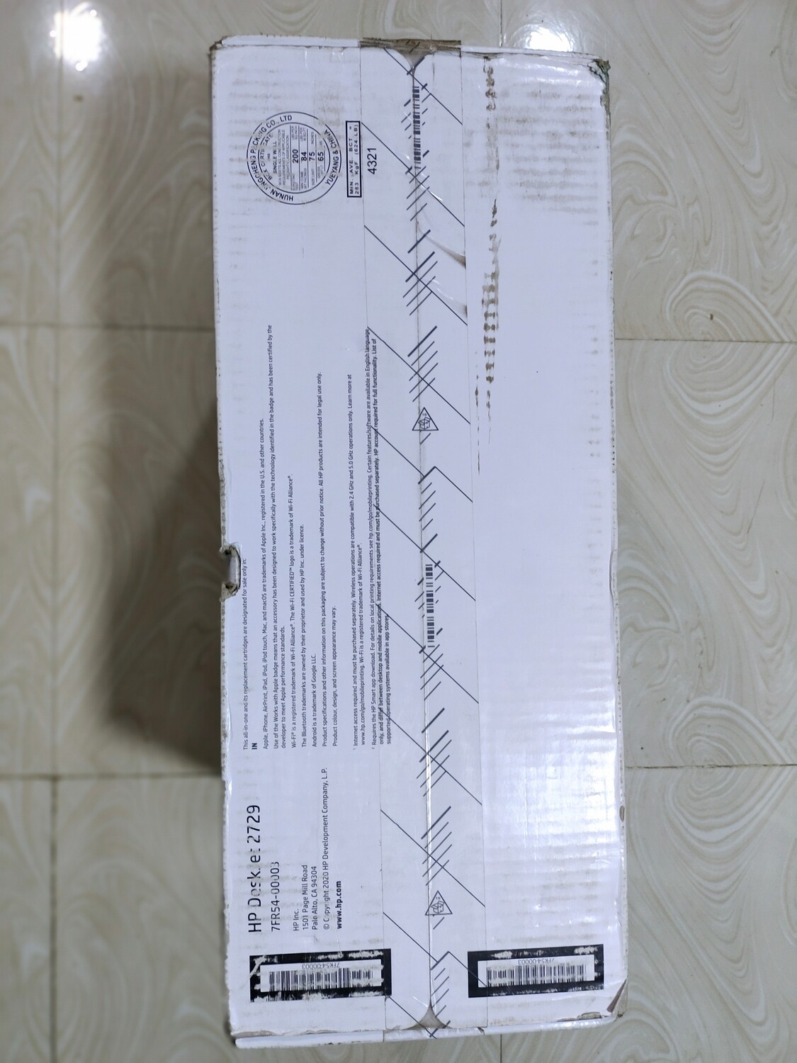 HP Deskjet 2729 WiFi Colour Printer