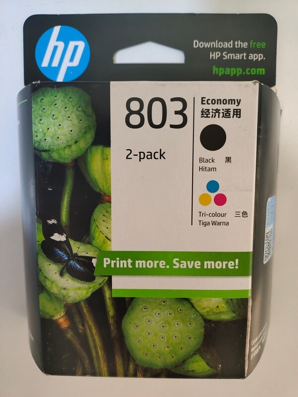 HP 803 Black + Tri-Color, Combo Pack