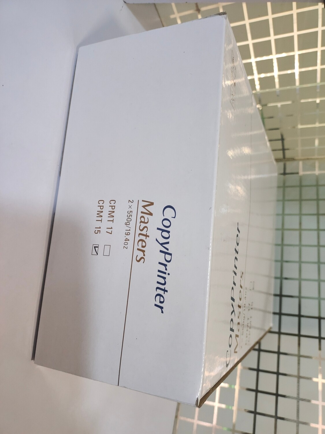 Copy Printer CPMT 15 Master Roll, Twin Pack