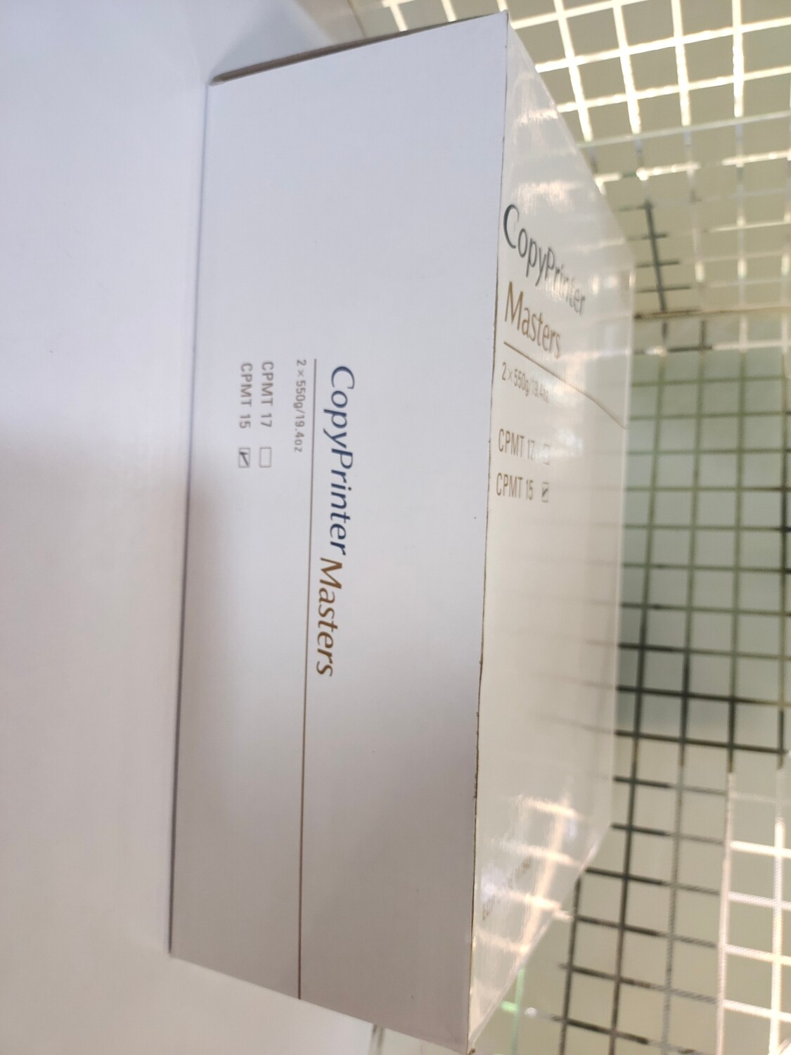 Copy Printer CPMT 15 Master Roll, Twin Pack