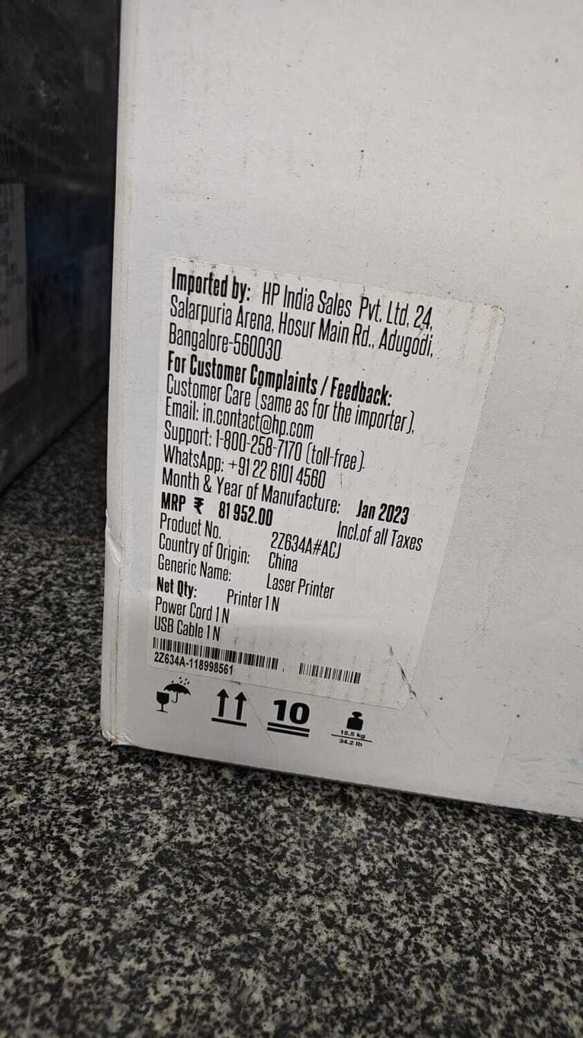 HP LaserJet Pro MFP 4104fdw Printer