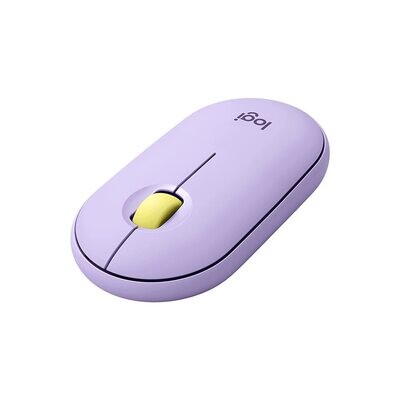 Logitech Pebble M350 Wireless Mouse, purple