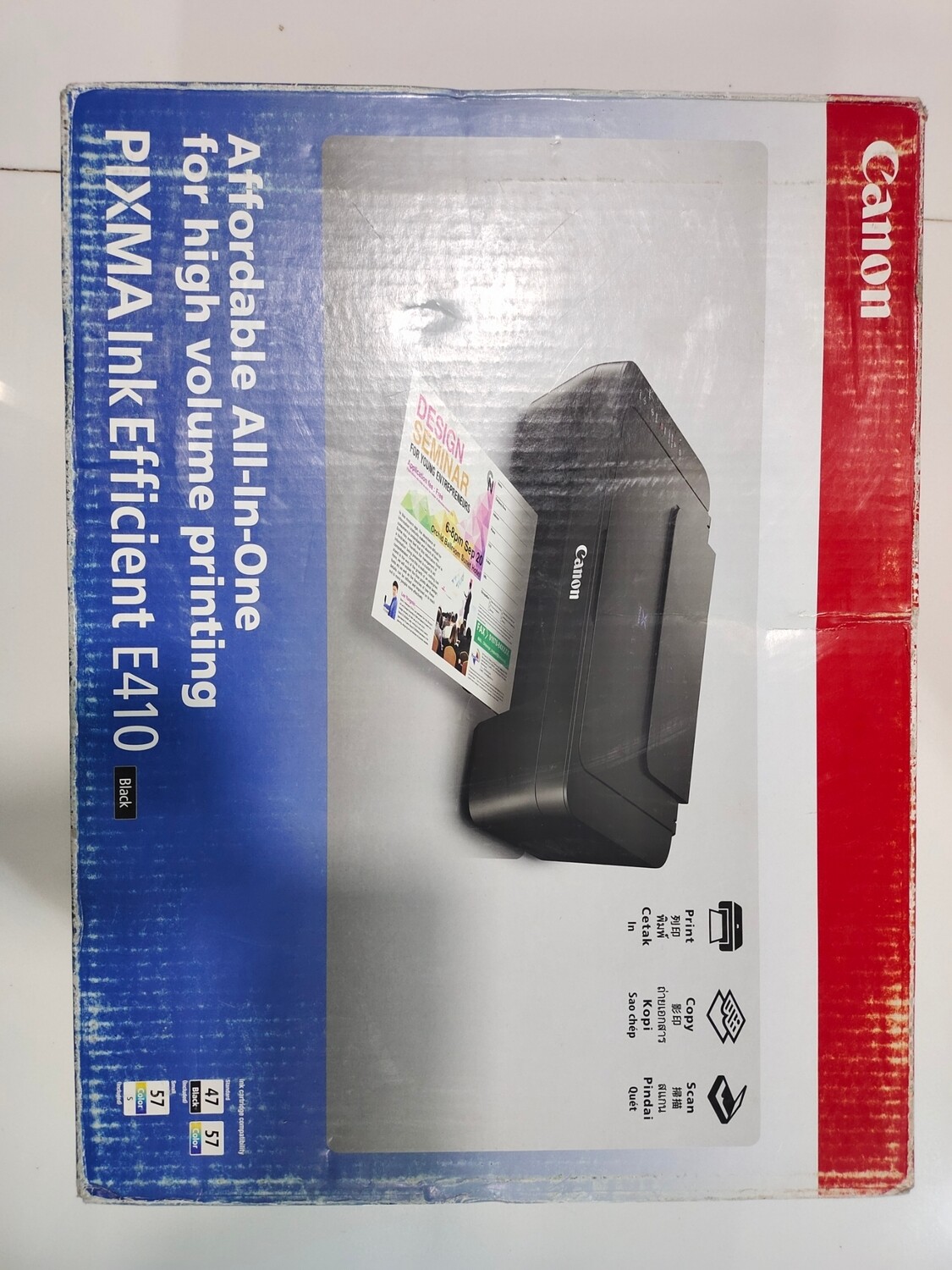 Canon E410 Color All in One Inkjet Printer