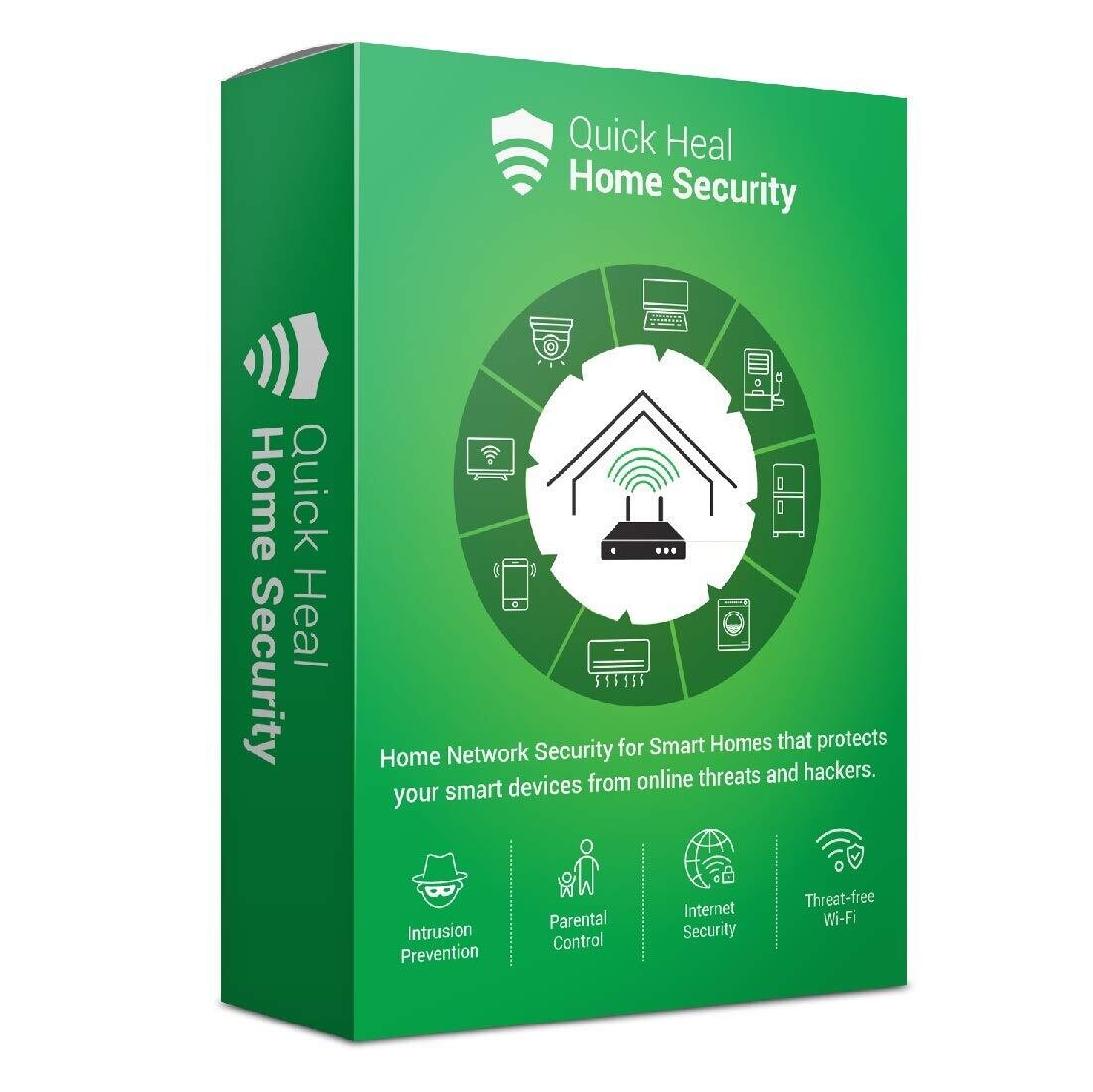 New, 20 User, 1 Year, Quick Heal Home Network Security New, 20 User, 1 Year, Quick Heal Home Network Security