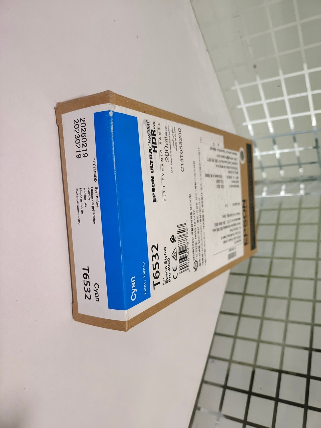 Epson T6532 Cyan Ink Cartridge