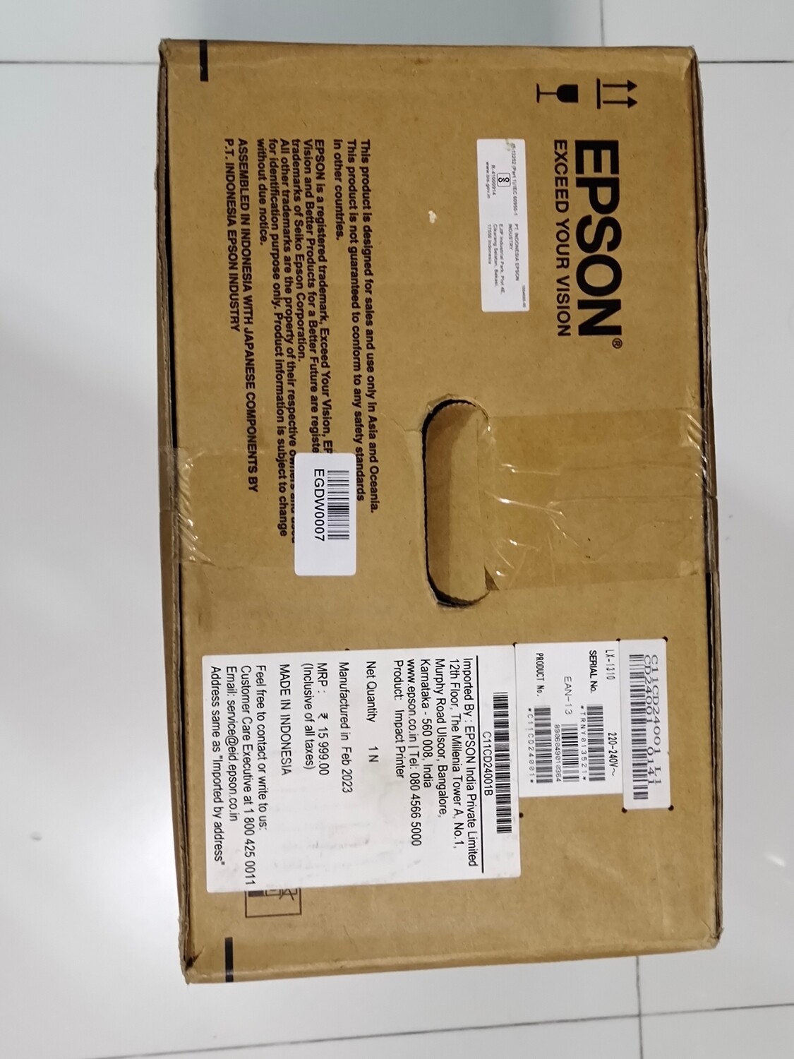 Epson LX-1310 Serial Impact Printer Epson LX-1310 Serial Impact Printer
