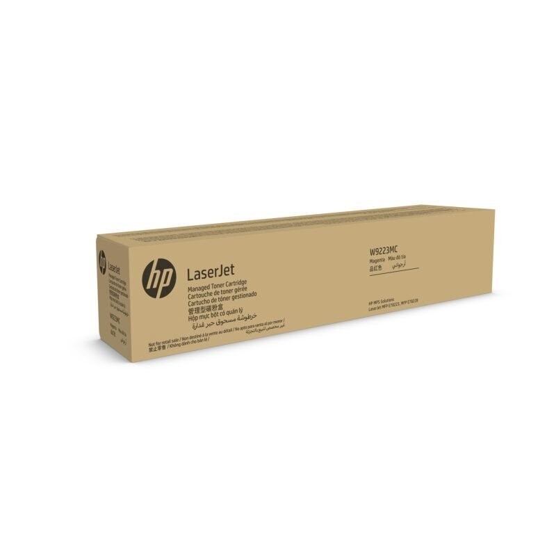 HP W9223MC Magenta Managed Toner Cartridge