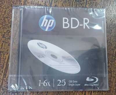 HP BD-R 6X 25GB Blu-Ray, Single Pack