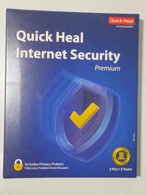 3 User, 3 Year, Quick Heal Internet Security