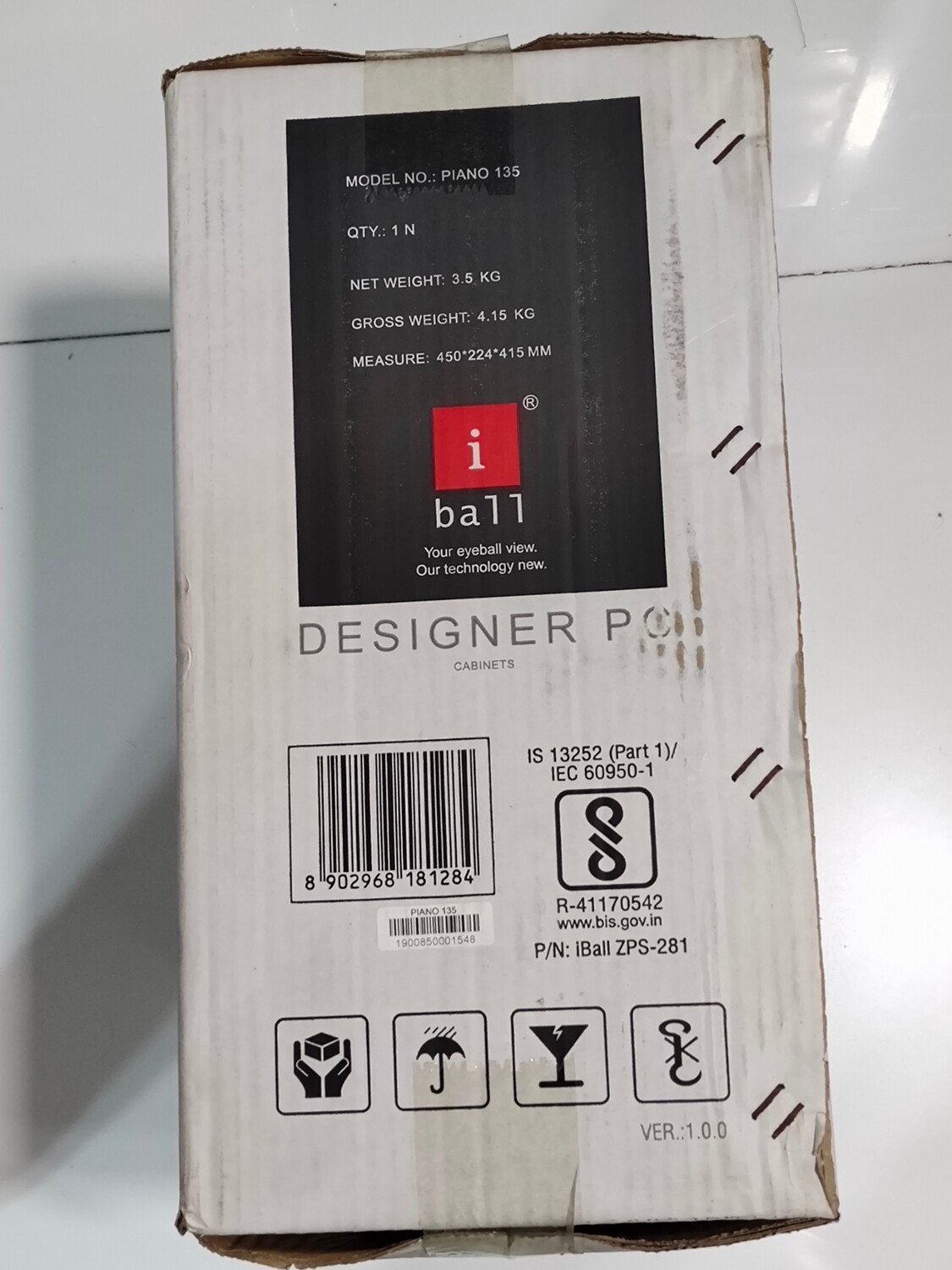 I Ball Piano 135 Cabinate