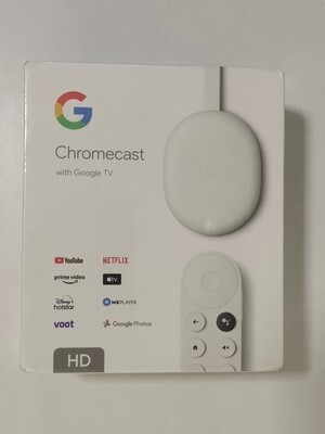 Google Chromecast HD with TV Media Streaming Device