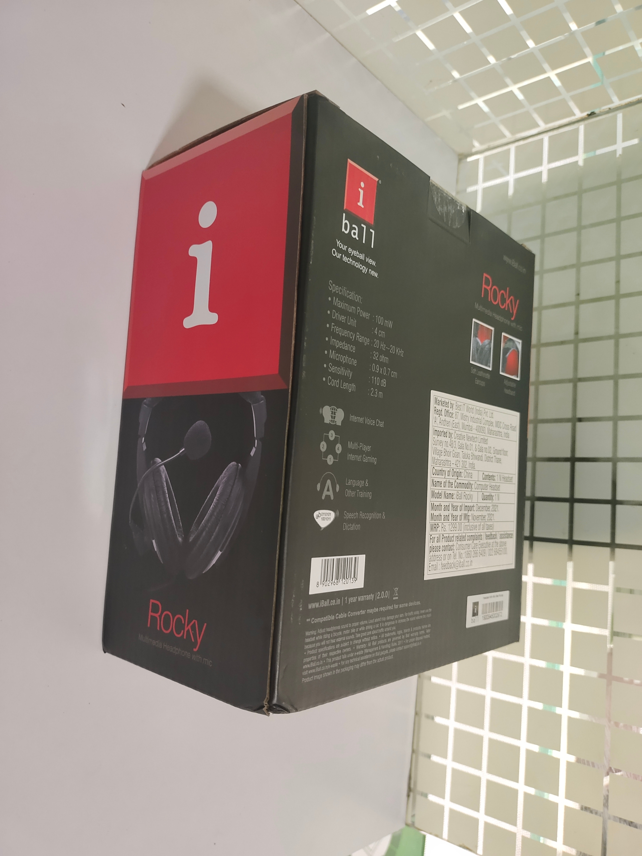 IBall Rocky Headset With Mic Rs.590 LT Online Store