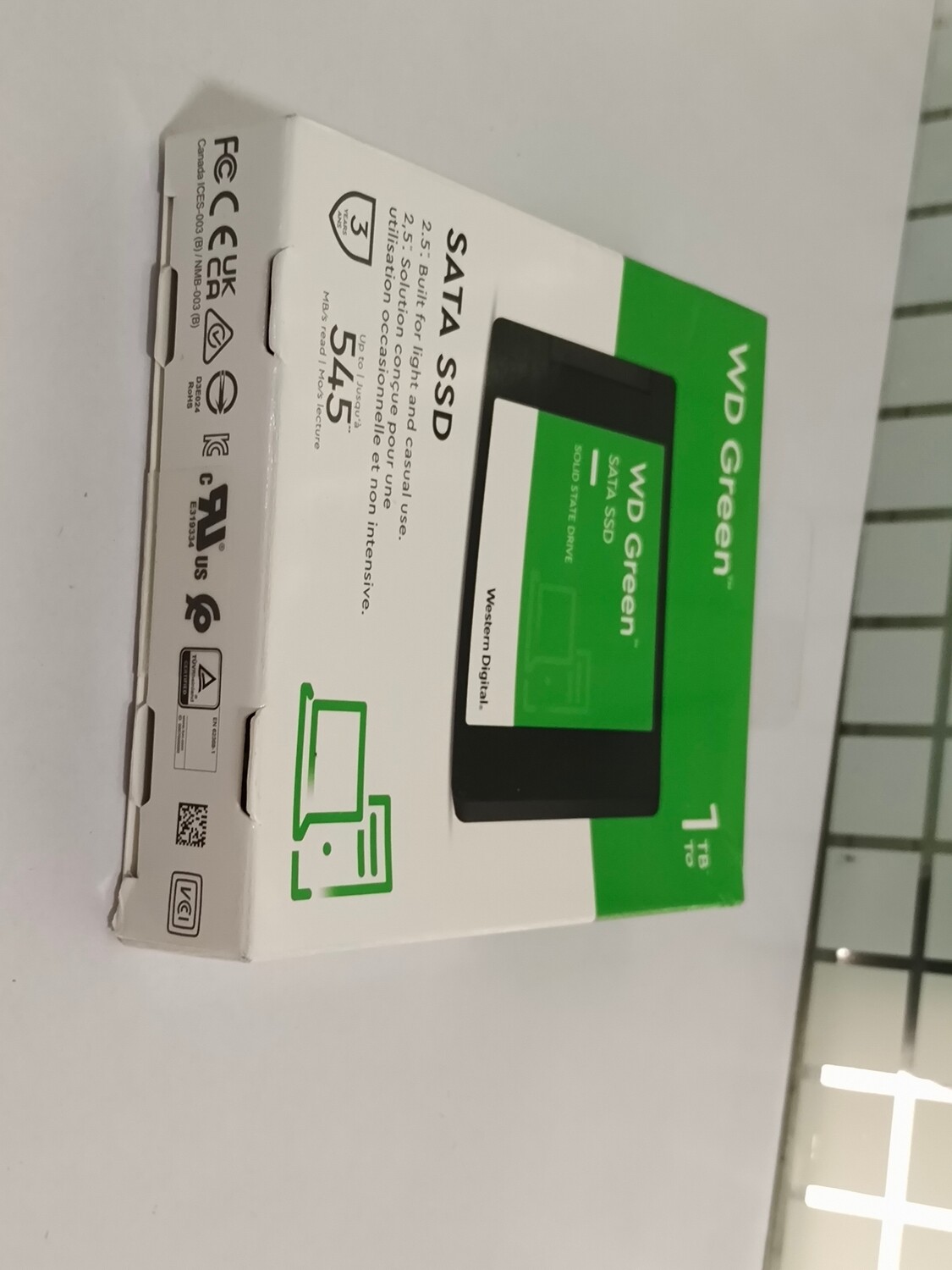 Ssd Western Digital Wd Green Wds100t2g0a WD Green SATA 1TB