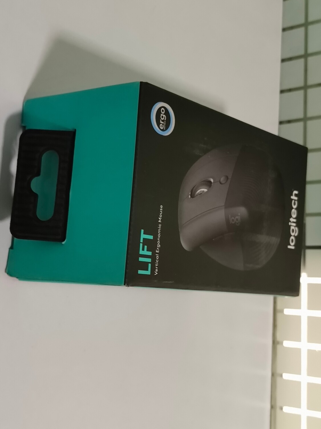 Logitech Lift Vertical Ergonomic Wireless Mouse, Black