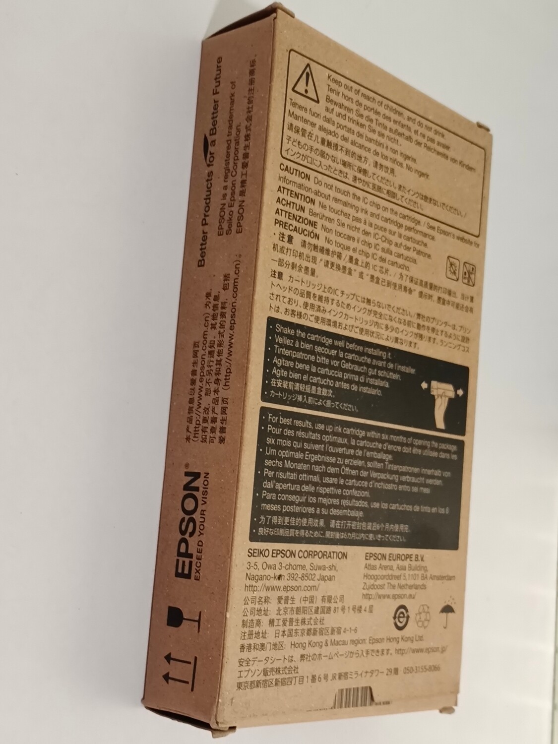 Epson T6035 Ink Cartridge, Light Cyan