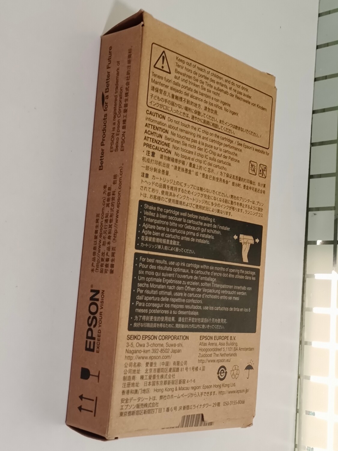 Epson T6039 Ink Cartridge, Light Light Black