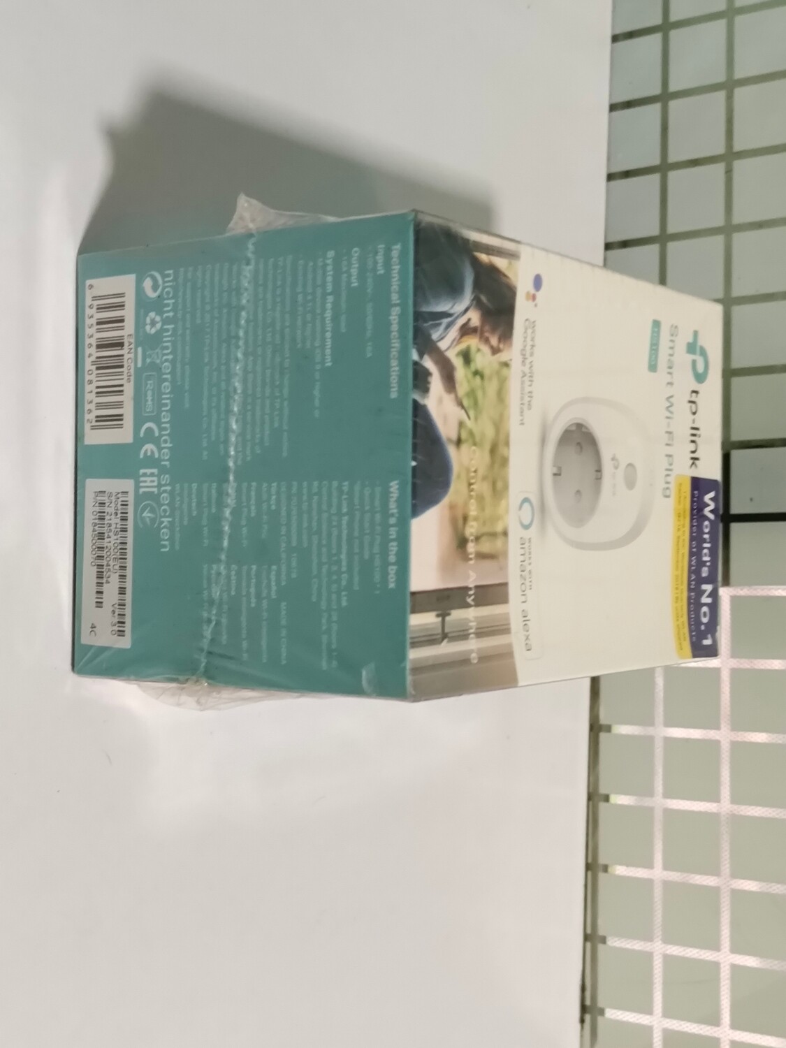 TP-Link HS100 Wi-Fi Smart Plug TP-Link HS100 Wi-Fi Smart Plug