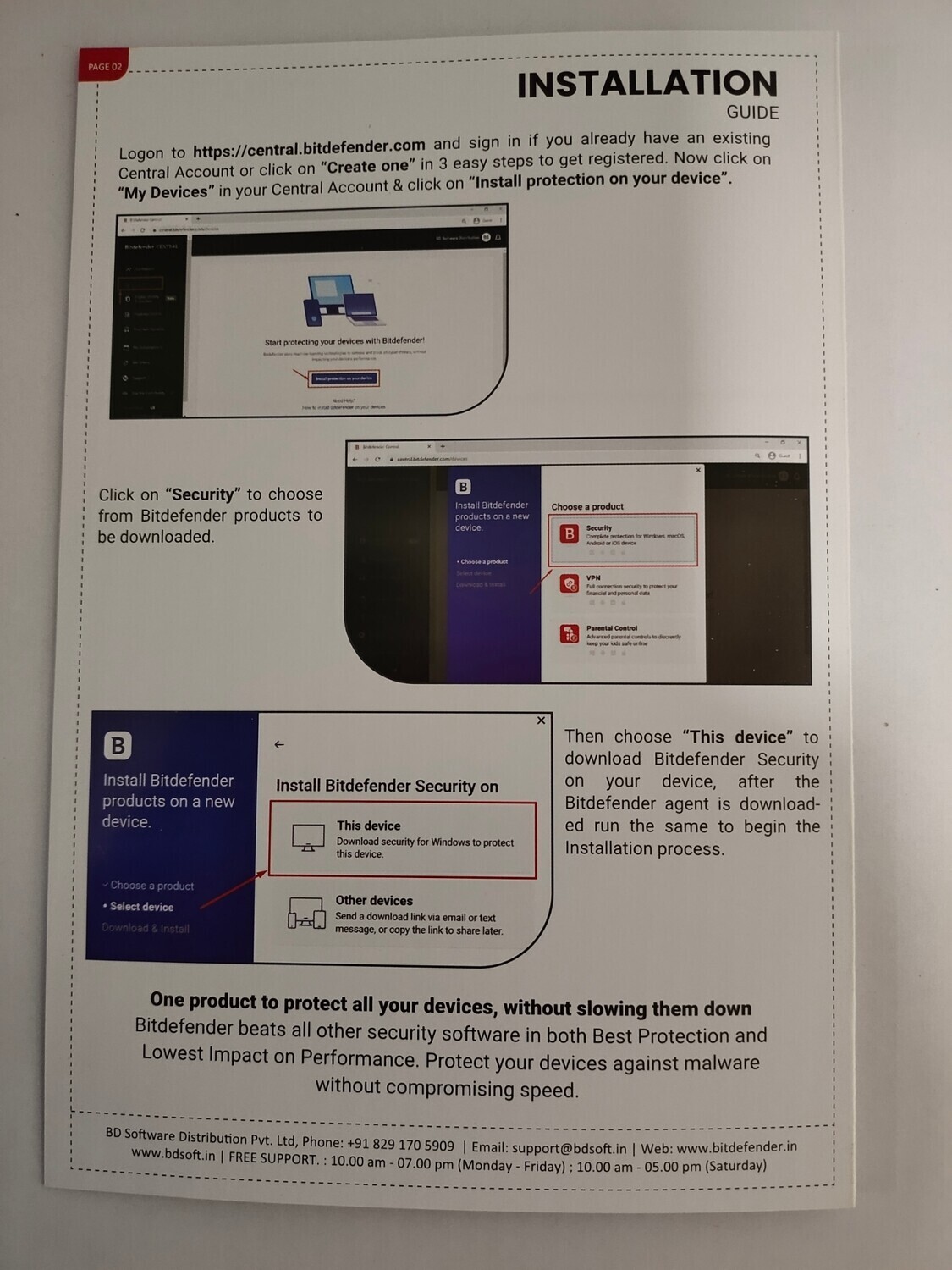 2 User, 1 Year, BitDefender Total Security (200MB VPN) 2 User, 1 Year, BitDefender Total Security (200MB VPN)