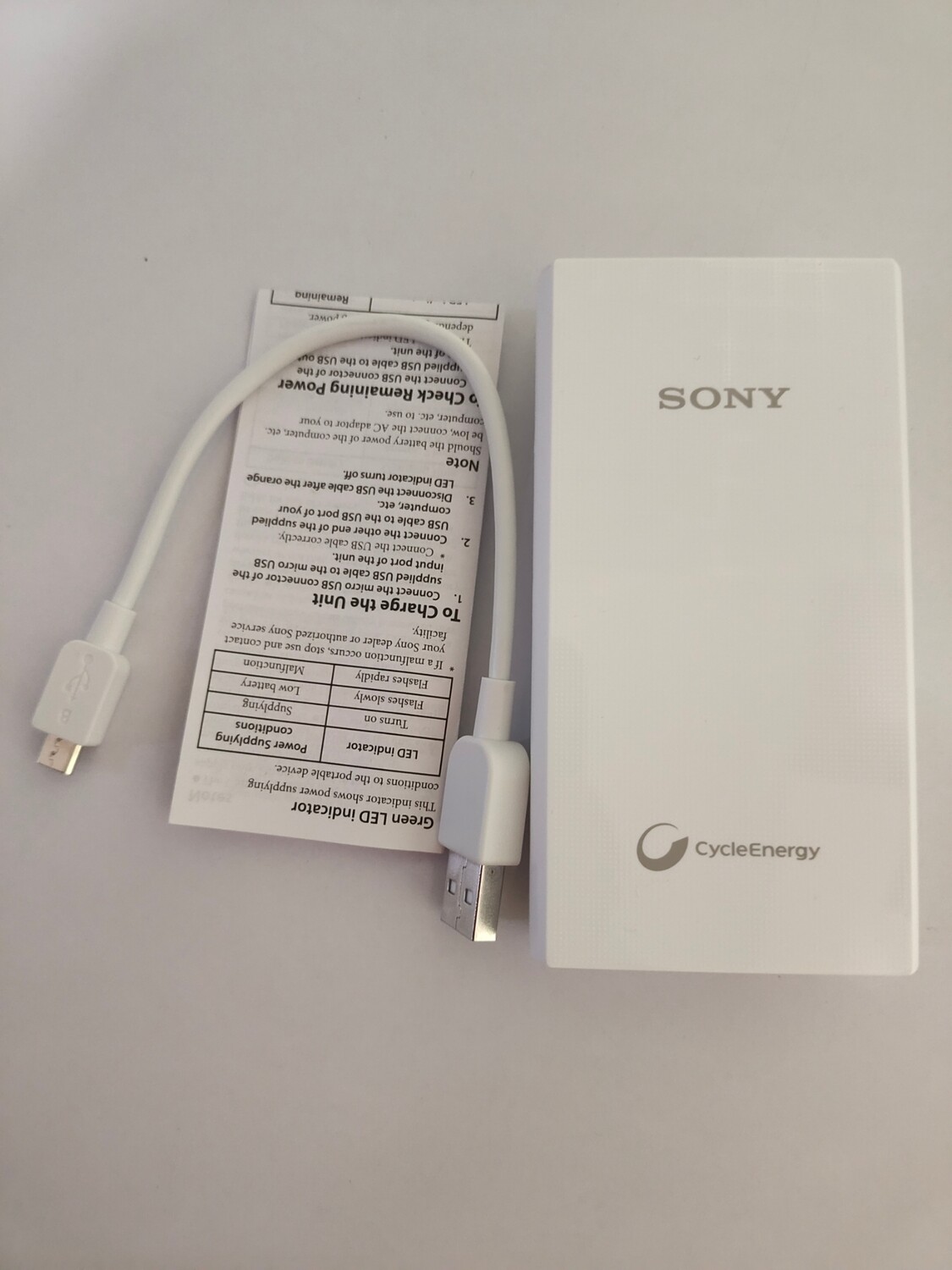 Sony 5000mAh Li-ion Polymer Power Bank (Pack of 2)