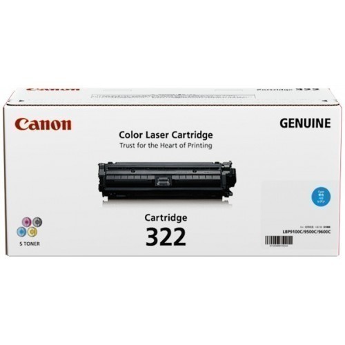 Canon 322 Cyan Toner Cartridge
