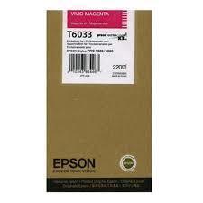 Epson T6033 Vivid Ink Cartridge, Magenta