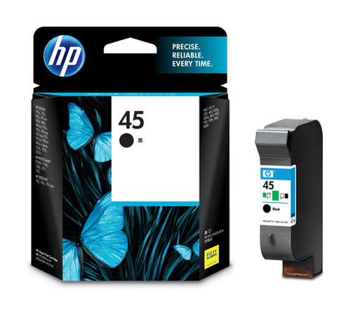 HP 45 Ink Cartridge, Black