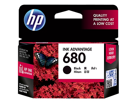 HP 680 Black Ink Cartridge HP 680 Black Ink Cartridge