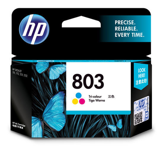 HP 803 Tri-Color Ink Cartridge