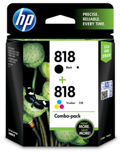 HP 818 Combo Pack-Ink Cartridge