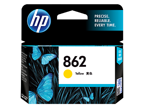 HP 862 Yellow Ink Cartridge