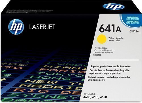 HP C9722A 641A Yellow Toner Cartridge