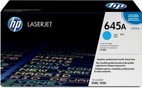 HP C9731A 645A Cyan Toner Cartridge