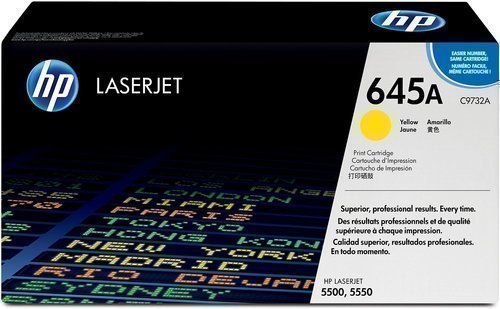 HP C9732 645A Yellow Toner Cartridge