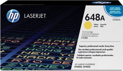 HP CE262A 648A Yellow Toner Cartridge