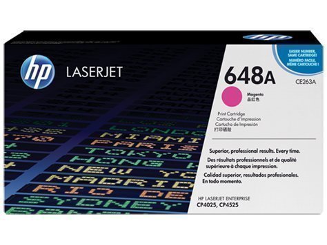 HP CE263A 648A Magenta Toner Cartridge